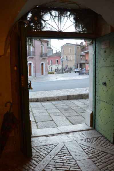 Palazzo De Nigris-Di Maria, vista esterna da sopra l